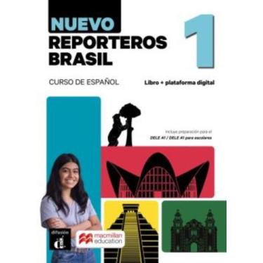 Imagem de Nuevo reporteros brasil 1 - ed.hibrida libro del alumno - DIFUSION & M
