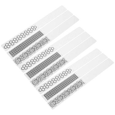 Imagem de Cryfokt Pasta de Gravação de Plástico de Flores Fácil de Usar para Artesanato Em Papel, Fabricação de Cartões DIY, 9 Peças de Acessórios de Modelo de Gravação para Entusiastas de Scrapbooking