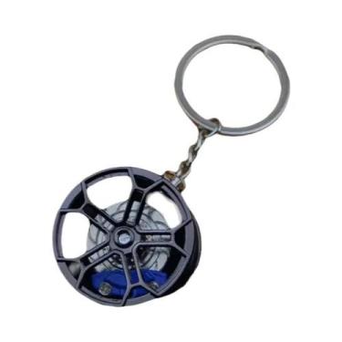 Imagem de Chaveiro De Roda De Liga Leve, Chaveiro De Disco De Freio, Acessórios 