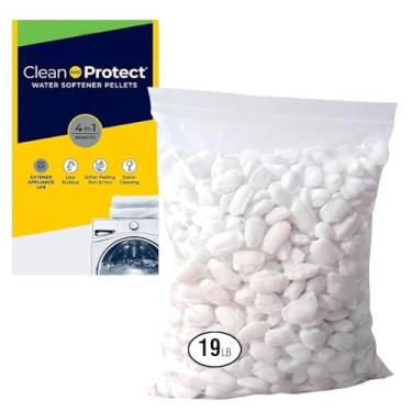 Imagem de Pellets de amaciante de água, limpe e proteja, 8,6 kg