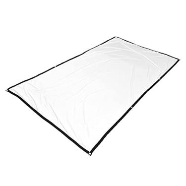 Imagem de aqxreight Tela de Projetor de Alta DefiniçãO Mini Tela de Projeção Portátil Dobrável para Home Office100 Polegadas 211x125cm Quando ou NãO O de Poliéster de Projeção Mais Brilhante a Projeção e (120