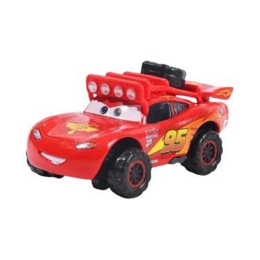 Imagem de Brinquedo Lightning McQueen Disney Pixar Cars 155 Metal Diecast Presen