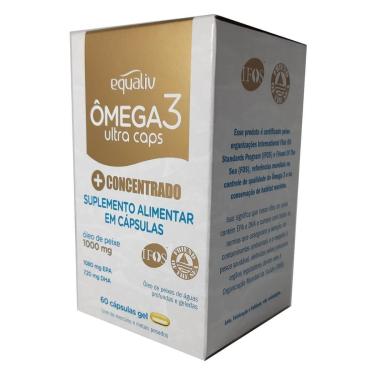 Imagem de Omega 3 Ultra Caps Oleo de Peixe e Vitamina E Equaliv-Unissex