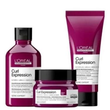 Imagem de Kit Loréal Professionnel Curl Expression Sh+ Másc+ Leave-in