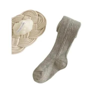 Imagem de Leggings De Algodão Para Meninas, Moda Infantil, Calças Justas Para Me