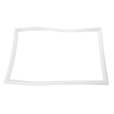 Imagem de Whole Parts Vedação da junta da porta do freezer do refrigerador (tira magnética interna, branca), peça # WR24X10076 - Substituição e compatível com alguns refrigeradores GE e Hotpoint