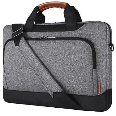 Imagem de DOMISO Capa Para Laptop De 13,5 A 14 Polegadas, Bolsa Ombro Transporte Notebooks Ultrabook Polegadas Macbook Pro 2021, Modelo A2442 Com Chip M1 Pro/Max E Touch Id, Cinza