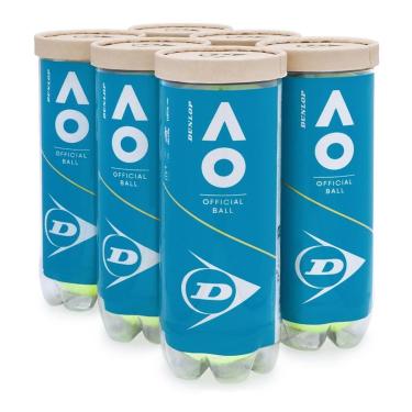 Imagem de Bola de Tênis Dunlop Australian Open Pack Com 06 Tubos-Unissex