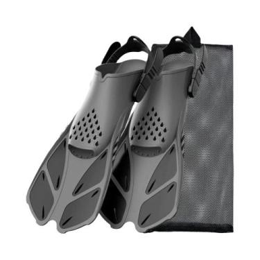 Imagem de Nadadeiras De Mergulho Ajustáveis Em Silicone Com Fivela, Tamanho Viag