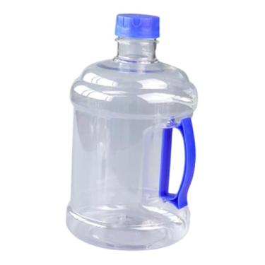 Imagem de UGPLM Garrafa de água reutilizável, cantil, balde multifuncional de 3 litros para armazenamento de água em veículos recreativos, Azul Claro