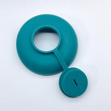 Imagem de Suporte de silicone para sorvete – à prova de vazamento e portátil, suporte de picolé de silicone, reutilizável e seguro para lava-louças para festas, piqueniques, casa (1 peça, verde)