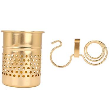 Imagem de Luqeeg Suporte para Secador de Cabelo Organizador Montado na Parede à Prova de Ferrugem para Rack de Banheiro, Suporte de Secador de Cabelo de Alumínio Espacial Seguro e Conveniente para Armazenamento de Itens Pequenos (fosco-c8)