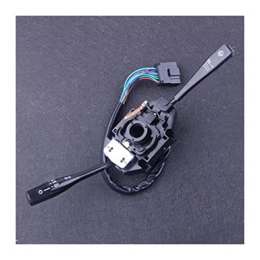 Imagem de Interruptor de luz indicadora haste plástico preto combinação de luz de seta alavanca de interruptor de limpador Mb571632 Apto para Mitsubishi L300