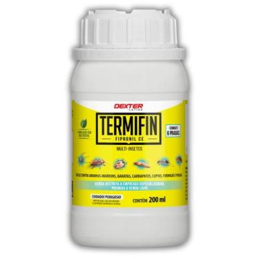 Imagem de TERMIFIN 200ml Para Barata, Aranha, Cupim, Pulga, Formigas