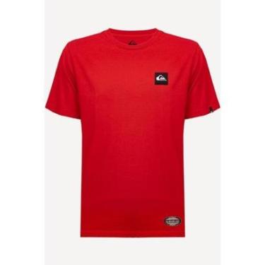 Imagem de Camiseta Quiksilver M/C Emb Square Vermelho-Vermelho-GG-Masculino