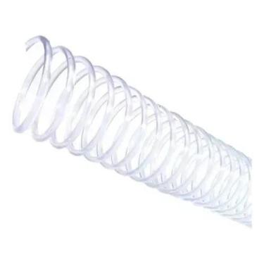 Imagem de Espiral para Encadernação Cristal 17mm para 100 folhas 100un - Cassmar