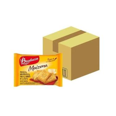 Imagem de Mini Bolacha De Maizena Bauducco Sachê Biscoito 9G- Cx 500Un