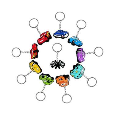 Imagem de Chaveiros Do Carro Do Lightning McQueen Para Crianças, Decorações De F
