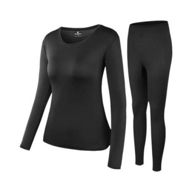 Imagem de Conjunto De Roupa Térmica Masculina Para O Inverno, Camiseta Térmica D