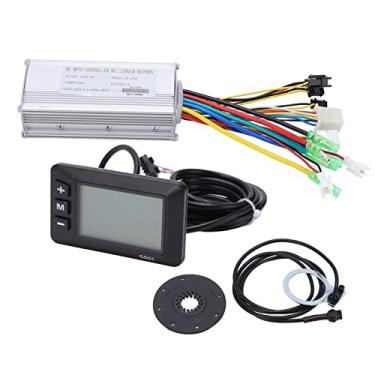 Imagem de CUOFYUNL 36V 48V Controlador de motor sem escova GD01 Tela LCD 130X Acelerador de polegar 8C Kit de sensor de assistência de energia para motor de bicicleta elétrica 500W
