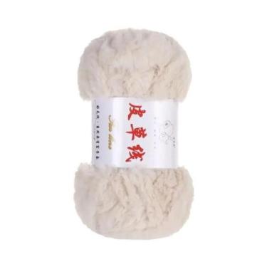 Imagem de Fio De Lã Super Grosso 100g Para Tricô Manual E Crochê, Quente E Macio