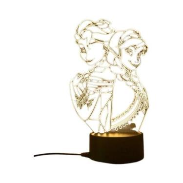 Imagem de Lâmpada LED 3D Do Personagem Ironman Spiderman Da Disney Para Quarto I