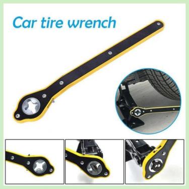 Imagem de Chave De Catraca Jack Universal Para Macaco De Carro Hutz