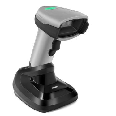 Imagem de JRHC Scanner de código de barras sem fio, leitor de código de barras Bluetooth com suporte 3 em 1 Bluetooth e 2,4G sem fio e conexão USB com fio 1D, 2D, QR e PDF417, scanners de código de barras