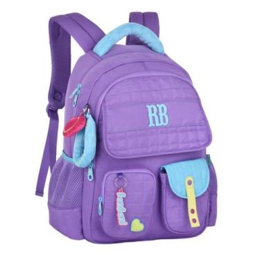 Imagem de Mochila De Costas Pelúcia Rebecca Bonbon Escolar Juvenil - Clio Style,