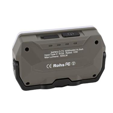 Imagem de Generic Lanterna de Acampamento Recarregável à Prova de água IP44 Com Escurecimento Contínuo para Emergência, Luz de Barraca Suspensa Portátil para Cortes de Energia