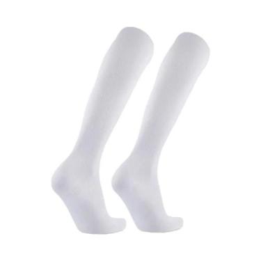 Imagem de Meias De Compressão Masculinas Até O Joelho 20-30 mmHg Para Varizes, C