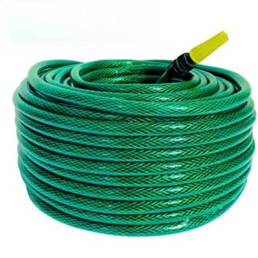 Imagem de Mangueira De Jardim Trançada Reforçada Metros Completa Limpeza Quintal (15 METROS)