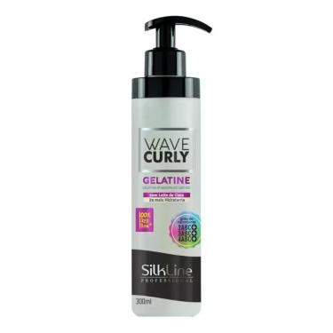 Imagem de Gelatina Ativadora de Cachos Wave Curly Silkline 300Ml