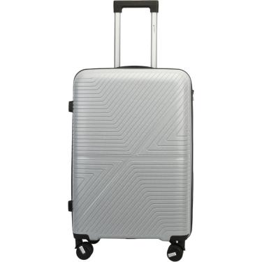 Imagem de Mala de Viagem Bordo Porte Pequeno Rodas 360° Polipropileno Resistente Cadeado com Segredo Cruzeiro 6006-M20