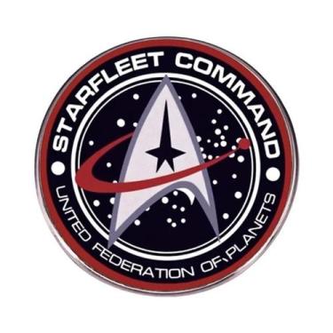 Imagem de Broche De Liga Metálica Star Trek Para Homens, Pin De Logo De Filme De