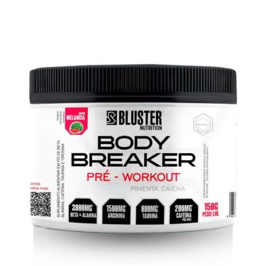 Imagem de Pré Treino Body Breaker 150g Bluster Nutrition Energia Força-Unissex