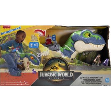 Imagem de Imaginext Jurassic World Ultimate T Rex Com Luzes E Sons