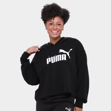 Imagem de Moletom Puma Cropped Logo C/ Capuz Feminino-Feminino