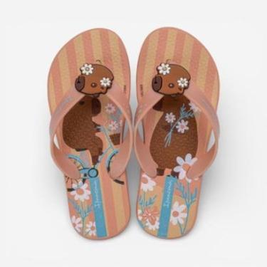 Imagem de Chinelo Ipanema Capivara Infantil Bege-Feminino