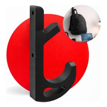 Imagem de Suporte De Parede Gancho Capacete Mochila Jaqueta Bolsa - Prendedor Ro