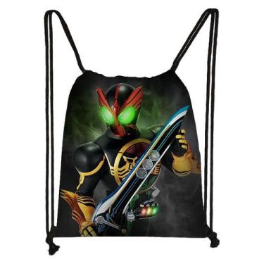 Imagem de Bolsa com cordão, bolsa de ginástica Kamens Riders Anime String Swim -