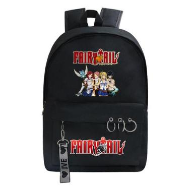 Imagem de Mochila Fairys Tails Etherious Natsus Dragneels para crianças - yiweis