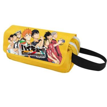 Imagem de Bolsa de lápis Haikyuuss Hinatas Shoyos Anime Pencil Box Nylon - yiwei