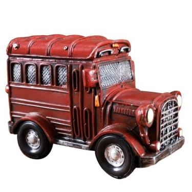 Imagem de Piggy Bank, modelo de caminhão antigo para crianças, caixa de dinheiro