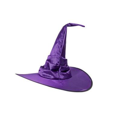 Imagem de Chapéu de cosplay Witchs Costume Headwear Warm Soft Cozy para adultos 