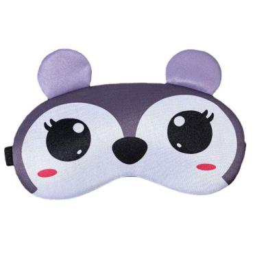 Imagem de Máscara para dormir Cartoon Plush Rabbit, poliéster supermacio - Yiwei