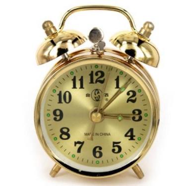 Imagem de Despertador Manual Spring Mechanical Metal Horseshoe 7cm - yiweisai