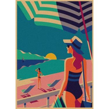 Imagem de Pôster: arte de parede, pintura decorativa, Malikas Favres, anime retr
