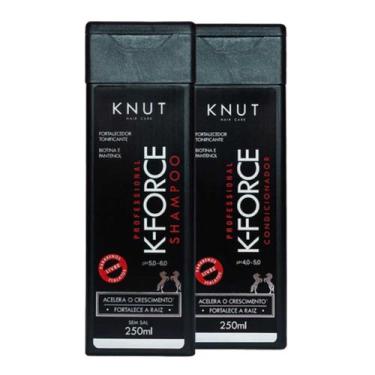 Imagem de Kit Shampoo e Condicionador Knut K-Force Biotina