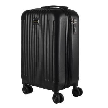 Imagem de Mala Grande 35Kg Expansível Giratória Preta Maldivas Dermond - Ultra L